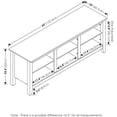 thumbnail image 2 of Modern TV Stand - Center Console for TV - Wood Entertainment Center, 2 of 6