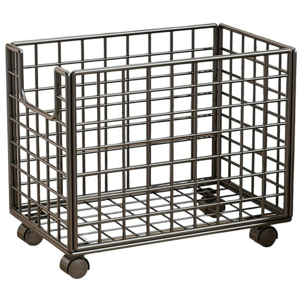 Cesta de Ropa de Hierro Nórdico para Uso Doméstico, Cesta para Ropa Sucia, Cesta de Almacenamiento para Baño y Uso General.