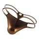 thumbnail image 4 of Lencería Erótica Atractiva para Hombre Ropa Interior con Doble Correa Nylon Transpirable T-Back Traje de Noche para Luna de Miel Oro m Sunnimix Ropa interior de tanga para hombres, 4 of 10