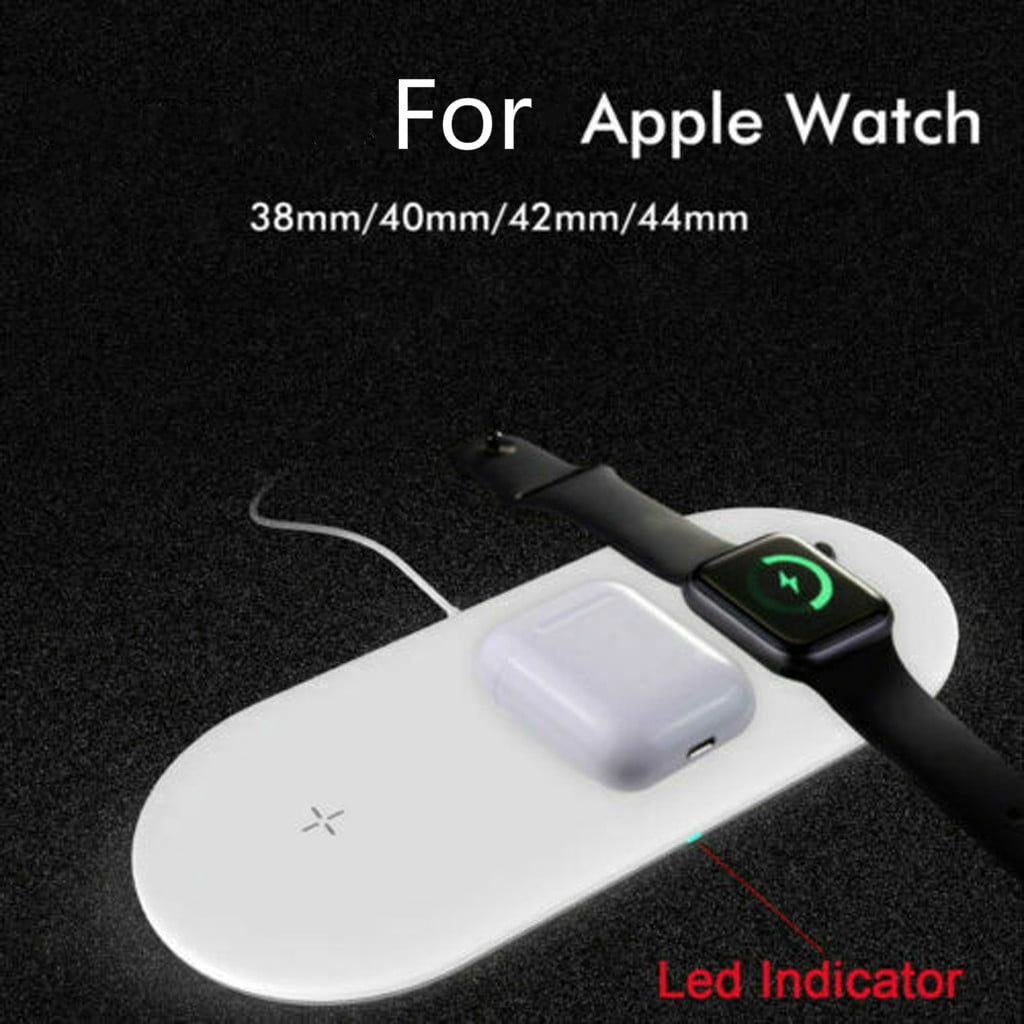 3 in1 Wireless Charger for Apple Watch Fast Charger Stand (White)