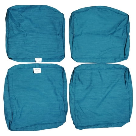 Laurel Oaks CushionGuard Malachite Lounge Chair Slipcover Set – 2-Pack | Seat & Back Covers | No Filling | Hidden Zippers