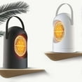 thumbnail image 5 of Space Heating, 350w Portable Indoor Electric Heater With Thermostat, Rapid Heating Ceramic Bedroom, 5 of 5