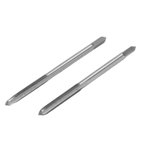 

2Pcs/Set Metric Machine Tap High Speed Steel 3 Straight Flutes Screw Thread Tapping ToolM3x0.5