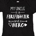 thumbnail image 4 of Inktastic My Uncle is a Firefighter and a Hero Boys or Girls Baby Bodysuit, 4 of 5