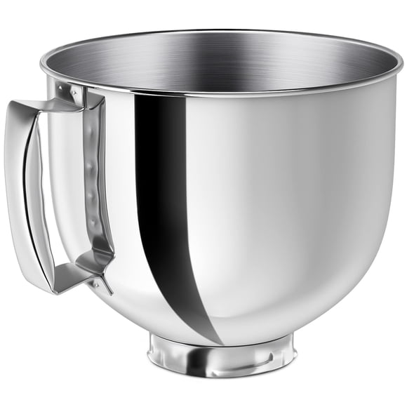 Cuenco batidor de acero inoxidable de 5 cuartos de galón para KitchenAid de 4,5 a 5 cuartos