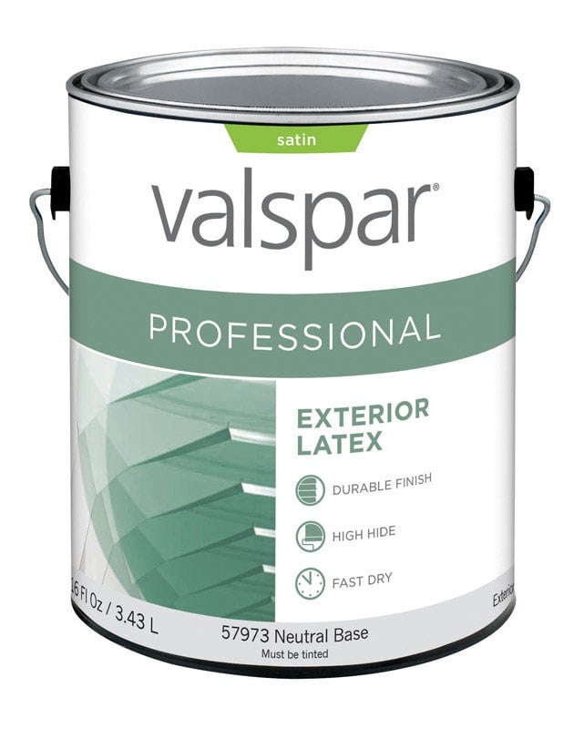 Valspar Contractor Professional Satin Tintable Neutral Base Latex Paint 