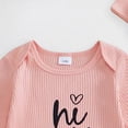 thumbnail image 4 of Hessimy Summer Baby Girls Clothes Floral Short Sleeve Romper Dress Tutu Bodysuit Doll Collar Jumpsuit One Piece Outfit(Red, 4 of 7