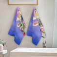 thumbnail image 4 of Rabbit Prince Princess Hand Towels, Happy Easter Kitchen Towel Ultra Soft and Absorbent,Decorative Fingertip Face Towel for Bathroom Hotel, 2 PCS, 28.3"x 14.4", 4 of 5