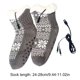 thumbnail image 4 of Pantuflas Cama Acogedoras Con Calefacción USB Calcetines Esponjosos para El Interior (gris), 4 of 4
