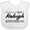 AA-White, variant on Inktastic From Raleigh North Carolina in Black Distressed Text Boys or Girls Baby Bib
