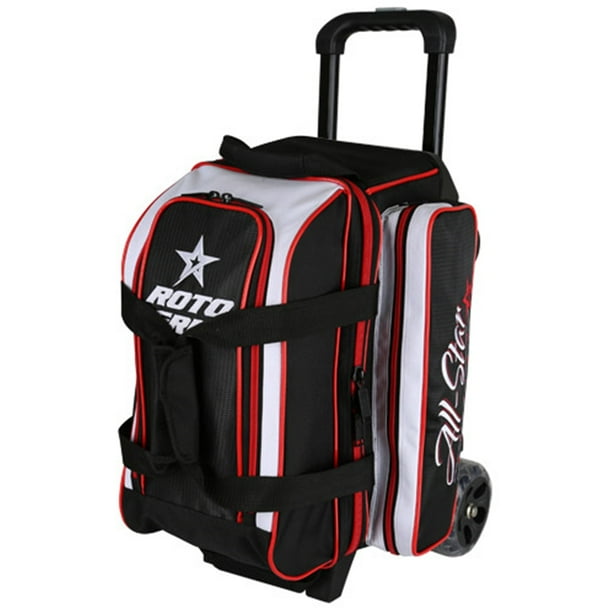 Roto Grip 2 Ball Roller Bowling Bag All Star Edition Black/White/Red