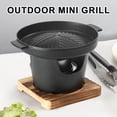 thumbnail image 2 of Mini Barbacoa Sin Humo Rejilla Carbón Estufa Alcohol Japonesa Una Horno Barbaco, 2 of 9