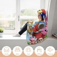 thumbnail image 6 of Kirby Hooded Blanket Poncho Wearable Blanket Hoodie Cozy Soft Warm Flannel Fleece Throw Blanket for Women Men Boys Girls, 6 of 7
