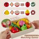 thumbnail image 5 of Set Play Food HERSITY para cortar frutas y verduras para niños pequeños, 5 of 7