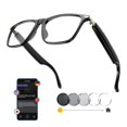 thumbnail image 1 of Gafas inteligentes de traducción MNVOEQ con IA y Bluetooth, 140+ idiomas, 1 of 9