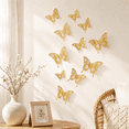 thumbnail image 5 of 12Pcs Butterfly Decorations,3 Sizes 3D Butterfly Removable Stickers Wall Decor Butterfly for Kids Bedroom Bathroom Living Room Birthday, 5 of 6