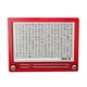 thumbnail image 3 of Hucha de madera, caja para guardar dinero, caja para ahorrar dinero, adorno, artesanías, exhibición rojo 5000 euros, 3 of 9