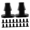 thumbnail image 4 of Hemobllo 150Pcs Barbed Garden Irrigation End Plugs Plastic Tubing Closure for Home Use, 4 of 8