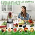 thumbnail image 3 of 8 Piezas de Repuesto para Licuadora Ninja, Aspas Licuadora para Ninja de 7 Aletas, 2 Vaso Original 24 Onzas Con Tapa, Vaso para Licuadora Ninja para Ninja Auto IQ BL2012 BN801 y m&aacute;s, 3 of 7