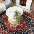 thumbnail image 7 of Softlife Oriental Traditional Area Rug for Living Room Durable Washable Persian Carpet Non Slip Boho Rugs for Bedroom, 5'x8', Red, 7 of 7