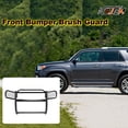 Front Bumper Grille Guard For 2003-2009 Toyota 4Runner (SW4) - Black Powder Coated, 1.5" OD Bars