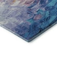 thumbnail image 3 of Addison Rugs Mayfield Premium Machine Washable Transitional Abstract Gold Round Rug, 8' X 8' Machine Washable Transitional Abstract Gold Oversized Sherpa Throw Blanket, 3 of 6
