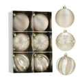thumbnail image 4 of Decoraciones de Árbol de Navidad 6 Paquetes de Lentejuelas Brillantes Bolas de Plástico Bolas de Árbol de Navidad para Ornamento, 4 of 7