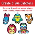 thumbnail image 6 of Creativity for Kids Decorate Your Own Sticker Suncatchers - Child Craft Kit for Boys and Girls, 6 of 8