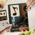 thumbnail image 3 of Lantern Press 1000 Piece Jigsaw Puzzle, Raven and Record Player, 3 of 5