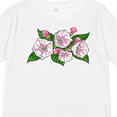 thumbnail image 4 of Inktastic Mountain Laurel Flowers Boys or Girls Long Sleeve Toddler T-Shirt, 4 of 5