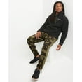 thumbnail image 5 of Champion Mens Urban Pursuits Fleece Sweatpants Small Mesh Camo Cargo Olive, 5 of 6