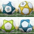 thumbnail image 4 of Aoanydony Outdoor Football Ball - Machine Sewn For Training And Sports Football Ball Sports Ball Outdoor Soccer Pentagram yellow 4, 4 of 6