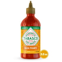 Tabasco Salsa Picante, Hot Sauce, 8.6 fl oz Regular Plastic Bottle, Gluten Free