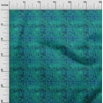 thumbnail image 2 of oneOone Cotton Silk Green Fabric Batik Fabric For Sewing Printed Craft Fabric By The Yard 42 Inch Wide, 2 of 4
