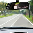 thumbnail image 3 of 4PCS Trust in God Rearview Mirror Sticker, Black Car Accessories, Car Rear View Mirror Decal for Women Men, 3 of 9