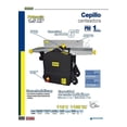 thumbnail image 2 of Cepillo Canteador 6' SURTEK CN506 1.5 HP 1100W 120V, 2 of 3