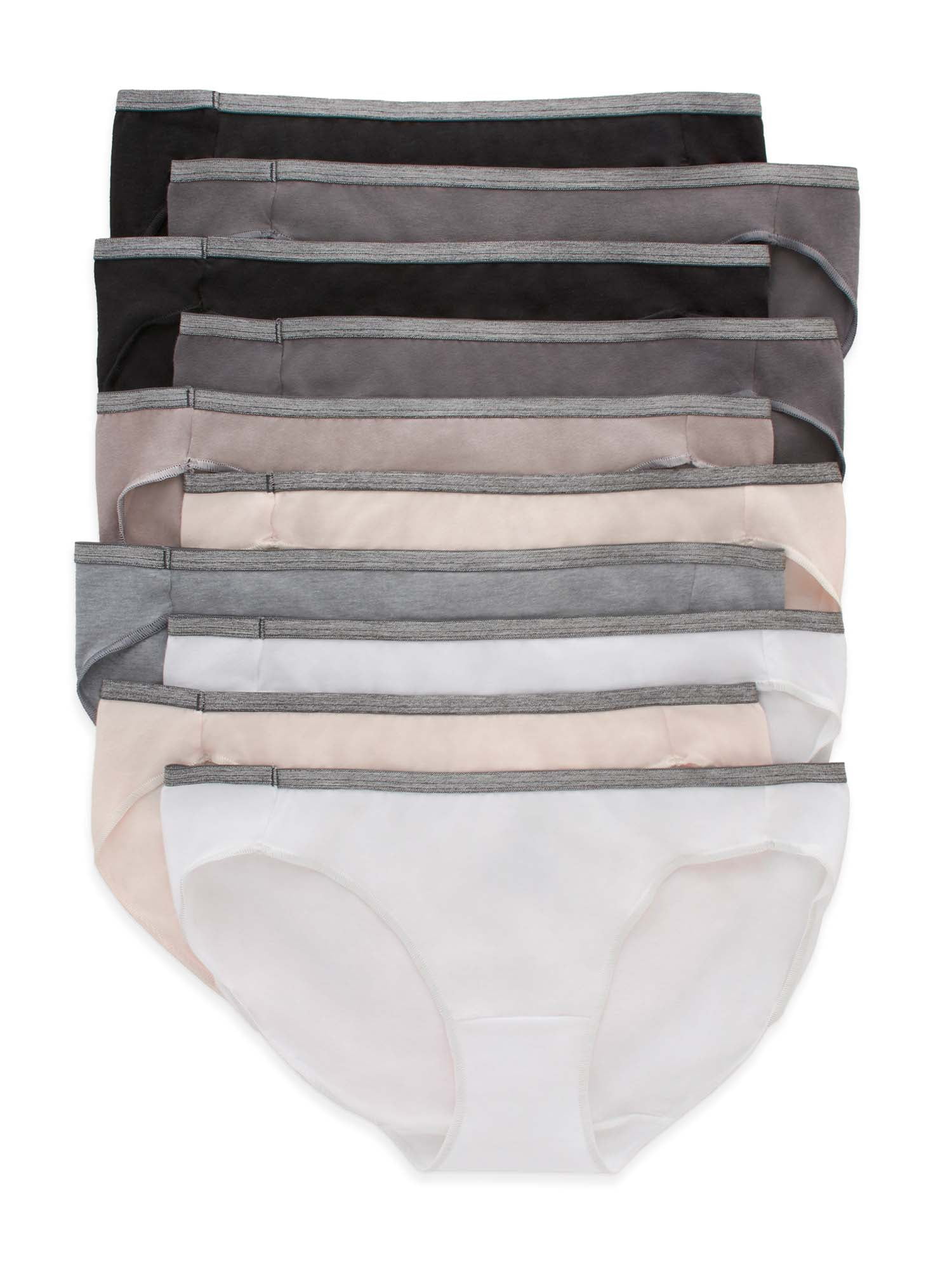 Buy Hanes Womens Cotton Brief Panties, 10-Pack at Ubuy Kuwait