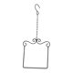 thumbnail image 4 of Columpios para colibríes con estructura metálica, ligeros y resistentes, percha oscilante para decoración. Negro, 4 of 9