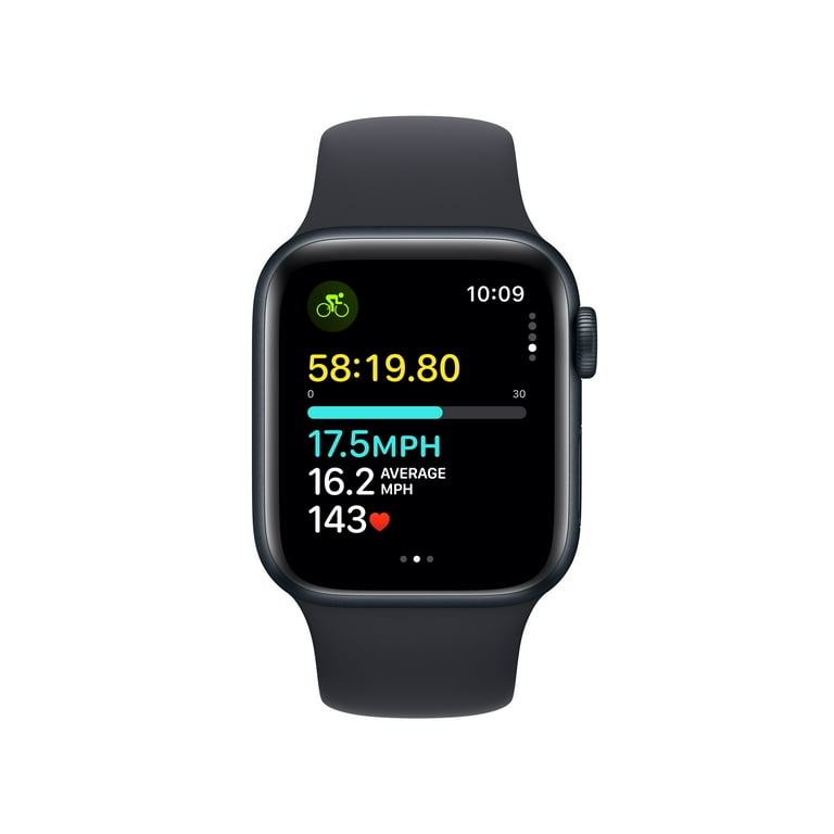 Apple Watch SE (2023) GPS 40mm Midnight Aluminum Case with