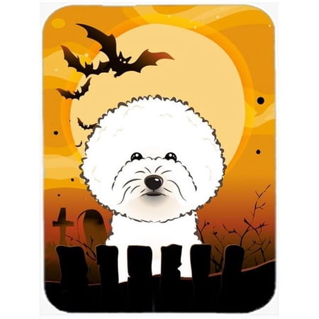 Halloween Bichon Frise Mouse Pad  Hot Pad & Trivet price history on PriceWatchPro