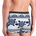 thumbnail image 5 of Disketp Sea Underwater Turtles Men'S Boxer Briefs,Soft And Breathable Cotton Underwear With Comfortflex Waistband, 5 of 8