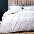 thumbnail image 3 of A1 Home Collections Organic Cotton Duvet Set, Queen, White, 3 of 7