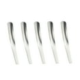 thumbnail image 5 of 5 Pcs Demitasse Spoons Multi-purpose Slotted Cooking Teaspoon Soup Ladle Silver, 5 of 8