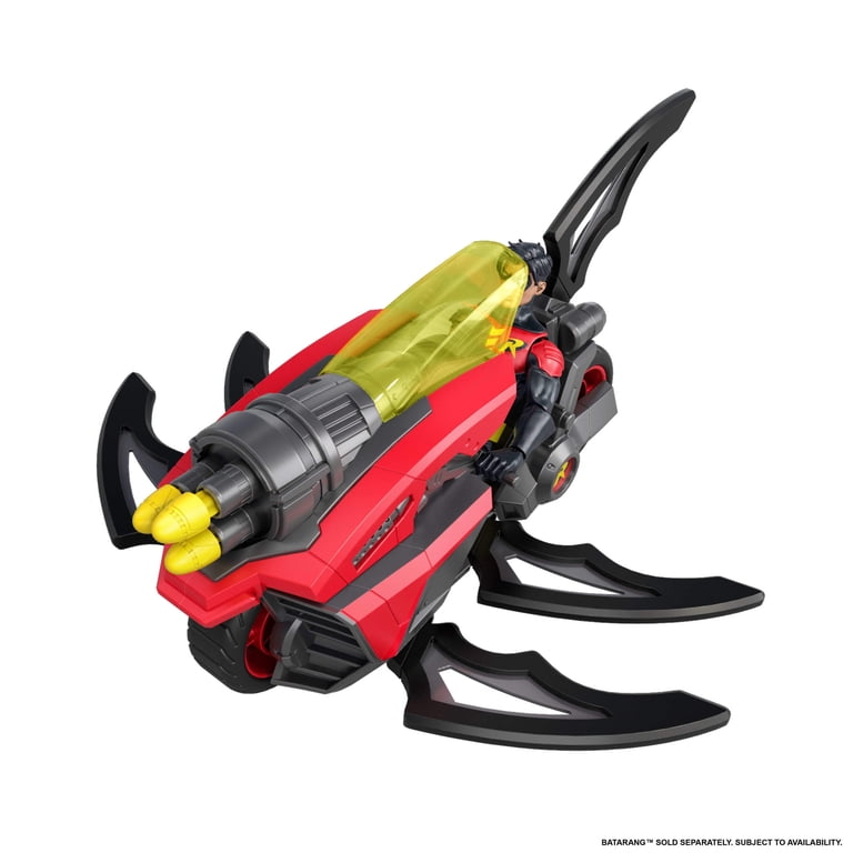 DC Premier 6.5 Inch Batlink Robin Figure & Motorcycle Vehicle with