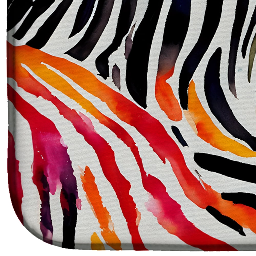 Zebra Dish Drying Mat DAC3015