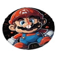 thumbnail image 1 of Falda para árbol de Navidad de Mario, suave y divertida, decoración navideña de granja con cuello para árbol de Navidad de 48", 1 of 4