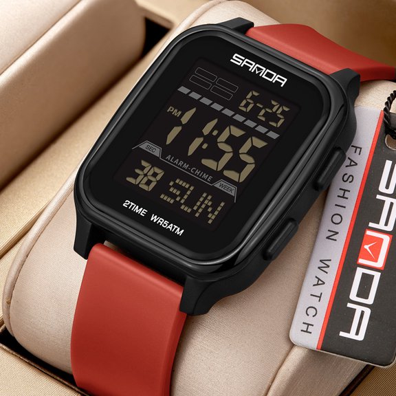 Watches for Man Digital Watches Waterproof Sport Watch with LED Backlight, Running Sports Digital Watch Gifts for Man Father's Day Gift