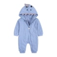 thumbnail image 2 of Coerni New Born Baby Boys Girls Cartoon Dinosaur Hoodie Romper Onesie Jumpsuit Outfits Unisex Baby Hoodies Clothes, 2 of 8