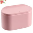 thumbnail image 2 of Masteelf Stylish Pressbutton Trash Can with Lid for Storage Made from Plastic Pink 1Pc Large Capacity, 2 of 8