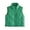 Green, variant on Wolfast Puffer Vest Women New Street Fashion Casual Tank Tops Cotton Coat Jacket Black L